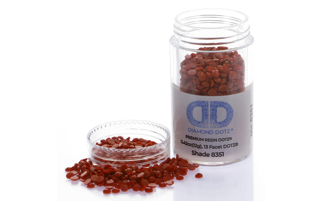 Diamond Dotz Freestyle Gems 2.8mm 12g Rust 8351
